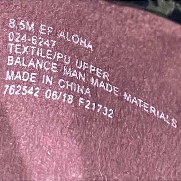 East 5th Aloha Wine Quilted Faux Leather Ballet Flats NWT Size 8.5 - Picture 14 of 16